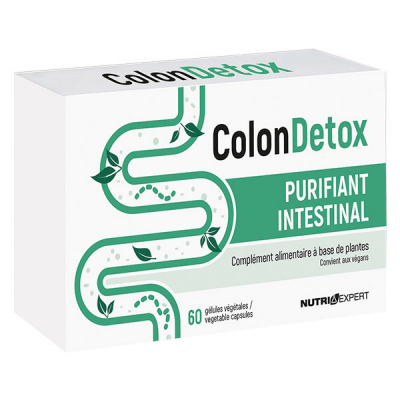 NUTRIEXPERT COLON DETOX - Pour un c&ocirc;lon sain et assaini