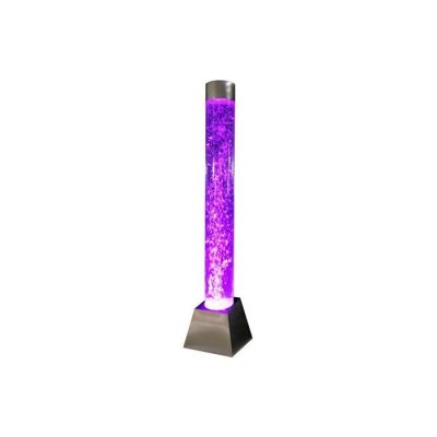 VENTE UNIQUE Colonne de bulles d'eau WOBY - LEDs &agrave; couleur changeante - H.130 cm