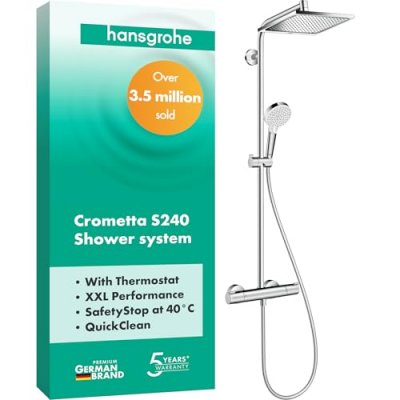 HANSGROHE Colonne de douche Showerpipe Crometta E 240