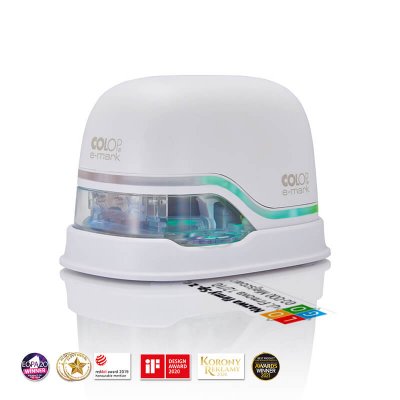 SUPERMERCHANTEU COLOP e-mark - Imprimante - couleur - jet d'encre - Wi-Fi - blanc