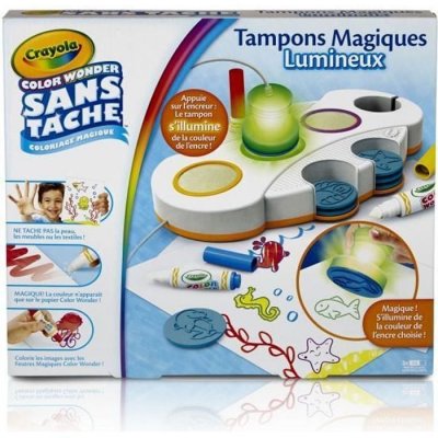 CRAYOLA Color wonder tampons lumineux