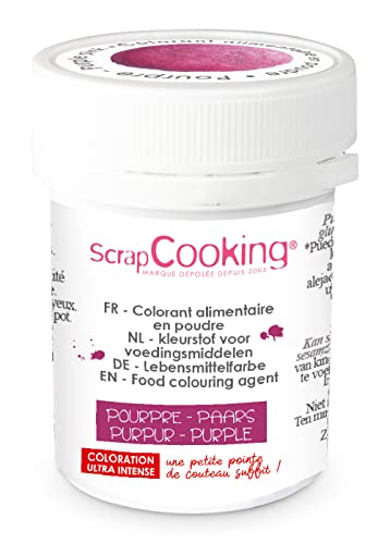 SCRAPCOOKING Colorant alimentaire (artificiel) - Pourpre - 