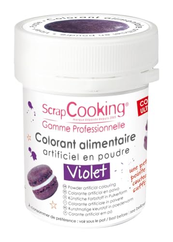 SCRAPCOOKING Colorant alimentaire (artificiel) - Violet - 