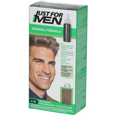 JUST FOR MEN COLORATION CHEVEUX HOMME - Ch&acirc;tain Clair-
