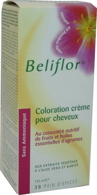BELIFLOR Coloration Cr&egrave;me pour Cheveux 39 Couleur Gourmande Pain 