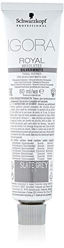 SCHWARZKOPF Coloration igora royal absolutes silverwhite - teinte : slate grey