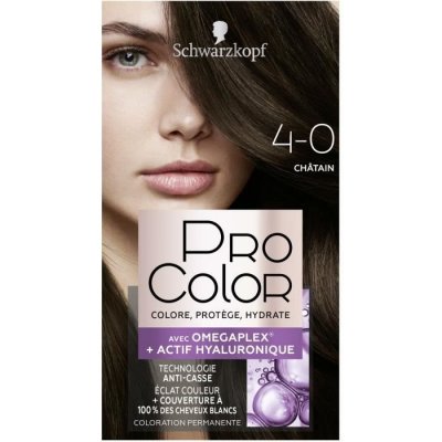 SCHWARZKOPF Coloration Permanente Ch&acirc;tain 4.0  - La Boite 166,8 Ml