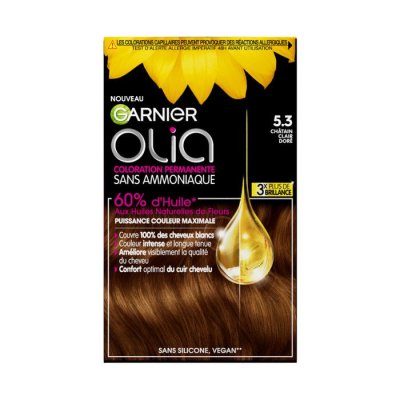 GARNIER Coloration permanente ch&acirc;tain clair dor&eacute; 5.3 - Olia