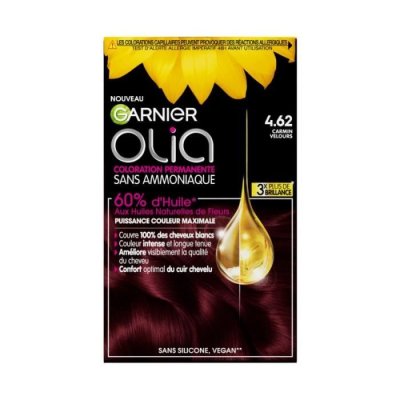 GARNIER Coloration permanente Olia  N&deg;4.62 Carmin velours