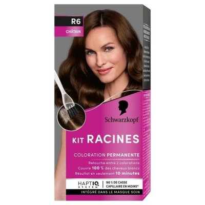SCHWARZKOPF Coloration Permanente Permanente Ch&acirc;tain R6  - La Bo&icirc;te