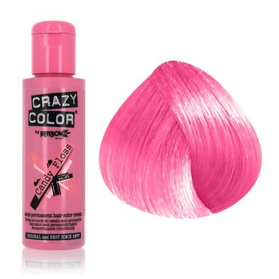 RENBOW Coloration semi-permanente n&deg;65 Candy Floss CRAZY COLOR 100ML