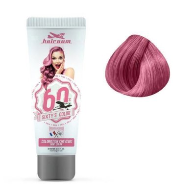 HAIRGUM Coloration semi-permanente, pink, 60ml, ,