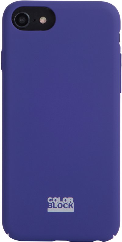 BIGBEN CONNECTED COLORBLOCK CBCOVSALLYIP8V - Coque Sally CB IP 6/7/8 Ultra Violet