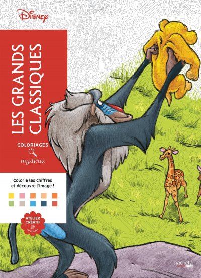 Coloriages myst&egrave;res Disney - Les Grands classiques (Broch&eacute;)