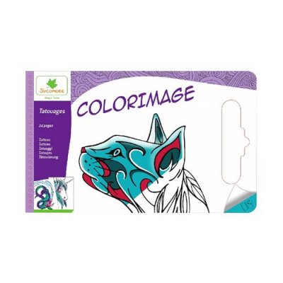 AU SYCOMORE Colorimage pad ado tatouages CRE6056