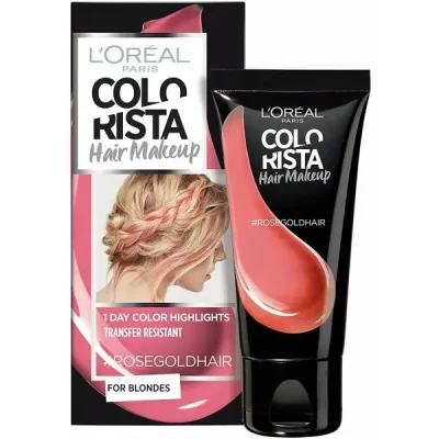L OREAL COLORISTA Maquillage pour cheveux Hair Makeup 7 - 30 ml - Rose dor&eacute;
