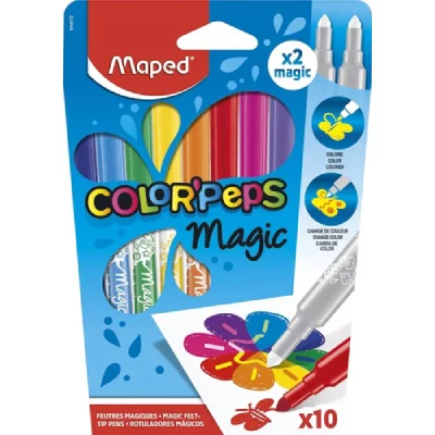 MAPED Colorpeps Feutres Magiques Color'peps X10 Bte Carton