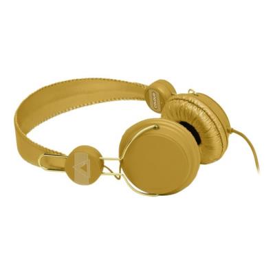 ZOUND INDUSTRIES Coloud Colors - Micro-casque - circum-aural - filaire - or 