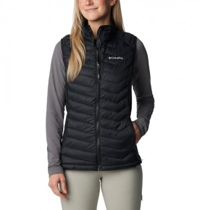 COLUMBIA  Doudoune Powder Pass Vest Black Femme Noir taille S