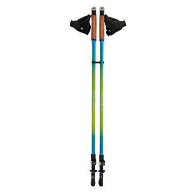 COLUMBUS  A08380 B&acirc;ton Mixte Adulte, Vert/Bleu, Unique