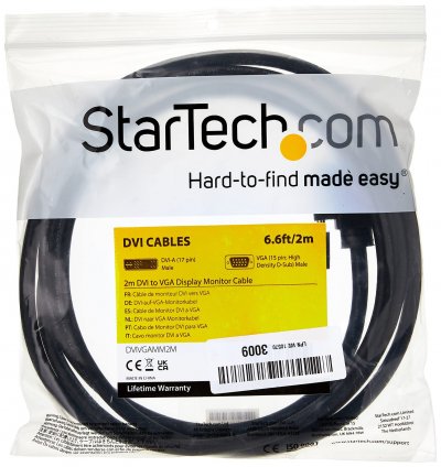 STARTECH.COM .com c&acirc;ble dvi vers vga de 2 m - cordon vi