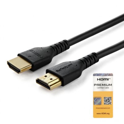 STARTECH .COM C&acirc;ble HDMI 4K 60 Hz avec Ethernet - Premium - 1 m