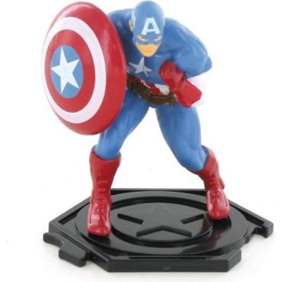 MARVEL COMANSI - Figurine Capitaine America - Avengers  - 9 cm