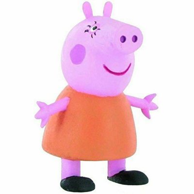 COMANSI  jouer au personnage Peppa Pig: Mummy Pig 6 cm rose 