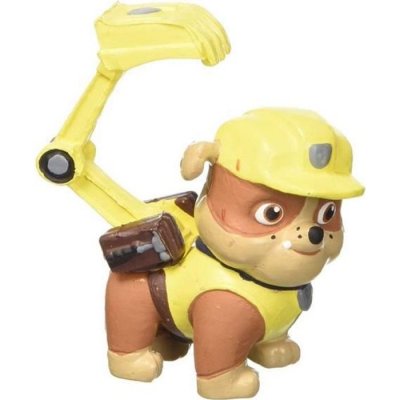COMANSI  jouer figure Paw Patrol Rubble Pat&rsquo;Patrouille 5,5 cm brun 