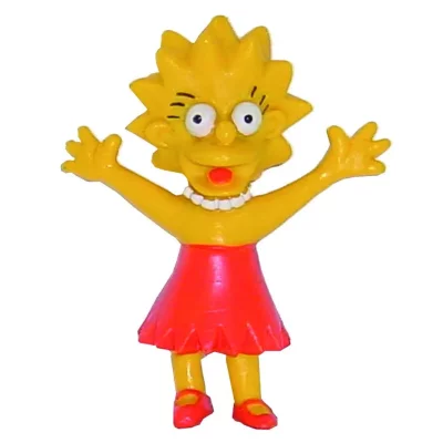 COMANSI  - Simpsons mini figurine Lisa 6 cm 
