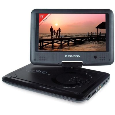 THOMSON Combin&eacute; Lecteur Dvd-ecran 9 - Thp359 - Noir - " - Le Lecteur Dvd