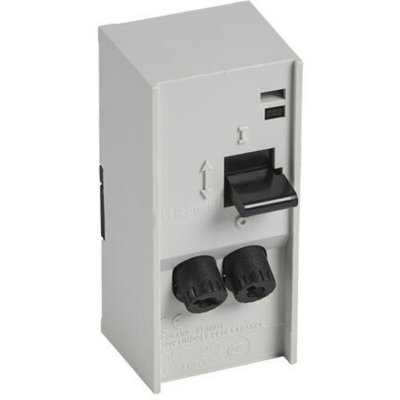 LEGRAND Combin&eacute; Pac &agrave; cartouches saillie 20A 2P gris clair simple - 046163