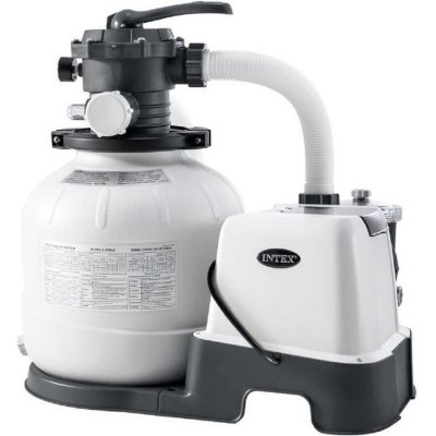 INTEX Combo filtre &agrave; sable 6m3par h et st&eacute;rilisateur au sel qx2100 