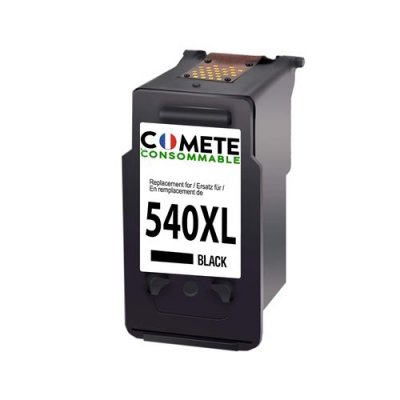 COMETE CONSOMMABLE  540 XL 1 Cartouche d'encre compatible avec CANON PG 540 CL PG-540 XL 540XL Noir