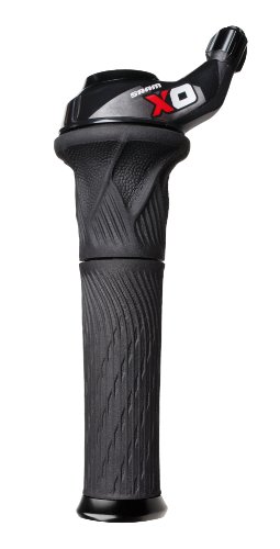 SRAM Commande de vitesses  grip shift xo 2v rouge avec poignee av