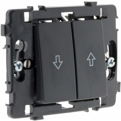ZENITECH Commande volet roulant bornes automatiques nu noir - Clarys