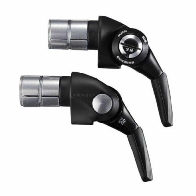SHIMANO Commandes  Dura Ace 9000 11 vitesses (embouts de cintre) - Gris