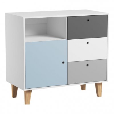 VOX Commode &agrave; langer Concept - Bleu