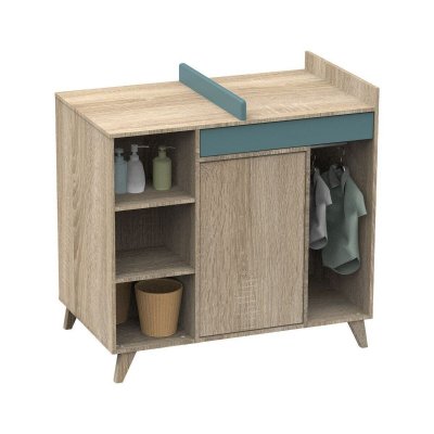 SAUTHON Commode &Agrave; Langer &Eacute;volutive Nova Argile Douce -  Meubles