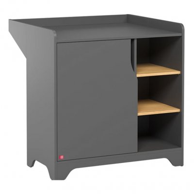 VOX Commode &agrave; langer leaf - gris et bois