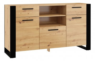Commode de rangement Meuble  Nuka C 87x155x45cm (HxlxP) design moderne de haute qualit&eacute;
