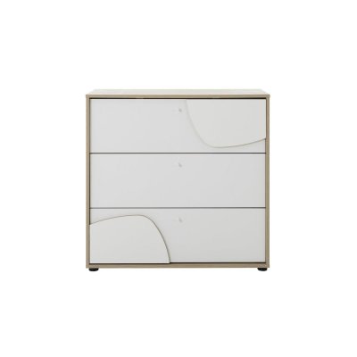 Commode Galipette Bois 3 Tiroirs Multicolor Bois