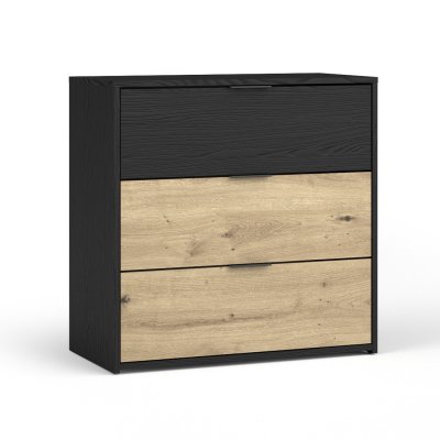 Commode MELODY - Design Moderne avec 3 Tiroirs 