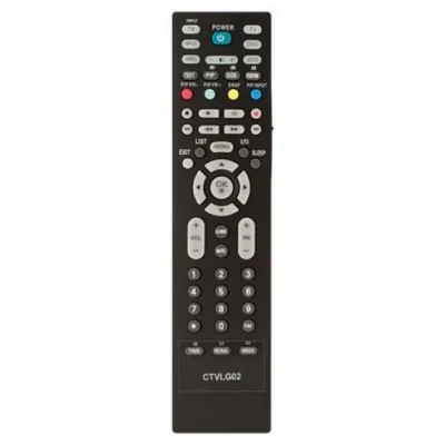 TM Common Tv Ctvlg02 Lg Remote Control Noir