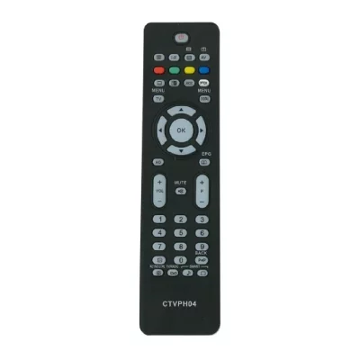 BIGBUY Common Tv Ctvph04 Philips Remote Control Noir