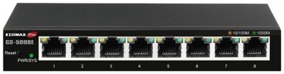 EDIMAX Commutateur intelligent 8 ports Gigabit Web, GS-5008E