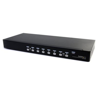 STARTECH Commutateur kvm usb vga avec 8 ports sur rack avec audio
