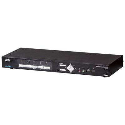 ATEN TECHNOLOGY Commutateur KVMP multi-vues USB 4 ports USB DVI ATEN CM1164A