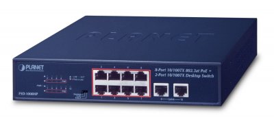 PLANET Commutateur  Fsd-1008hp 10" 10p 10/100