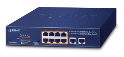 GENERIQUE Commutateur Planet Gsd-1008hp 10" 10p Gigabit